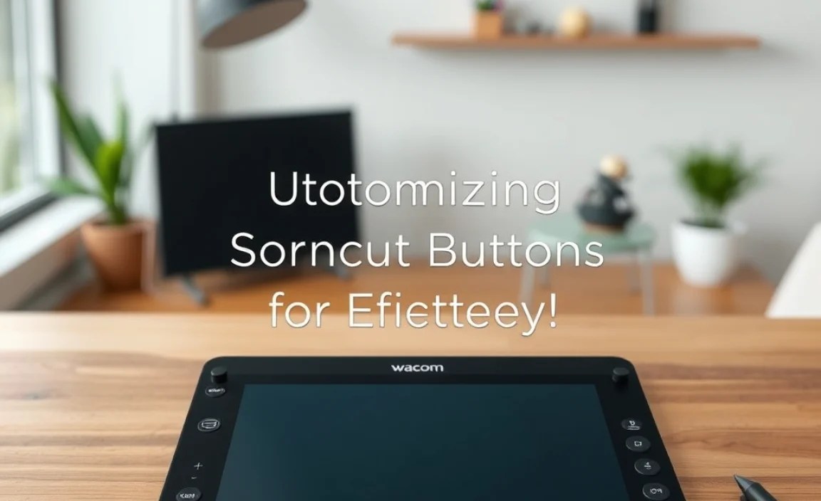 Customizing Shortcut Buttons for Efficiency