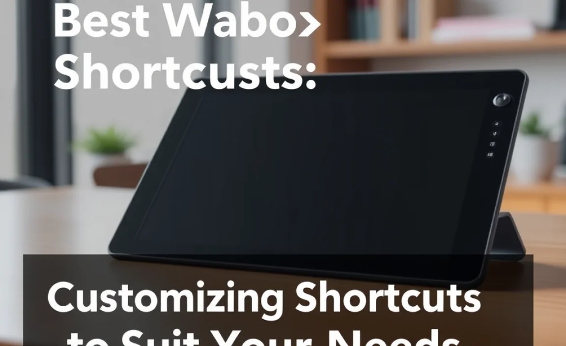 Customizing Shortcuts to Suit Your Needs