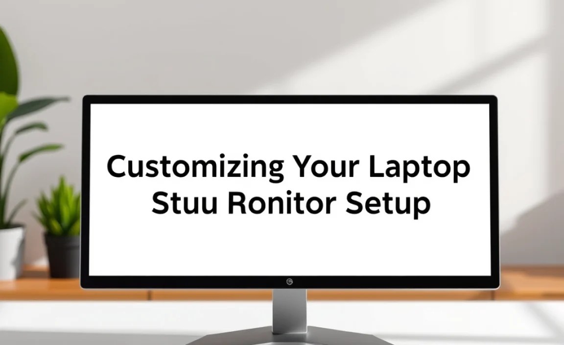 Customizing Your Display