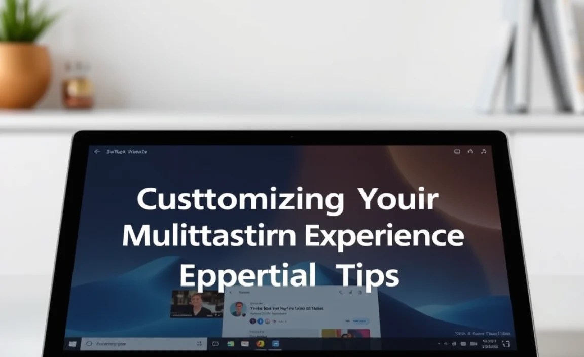 Customizing Your Multitasking Experience