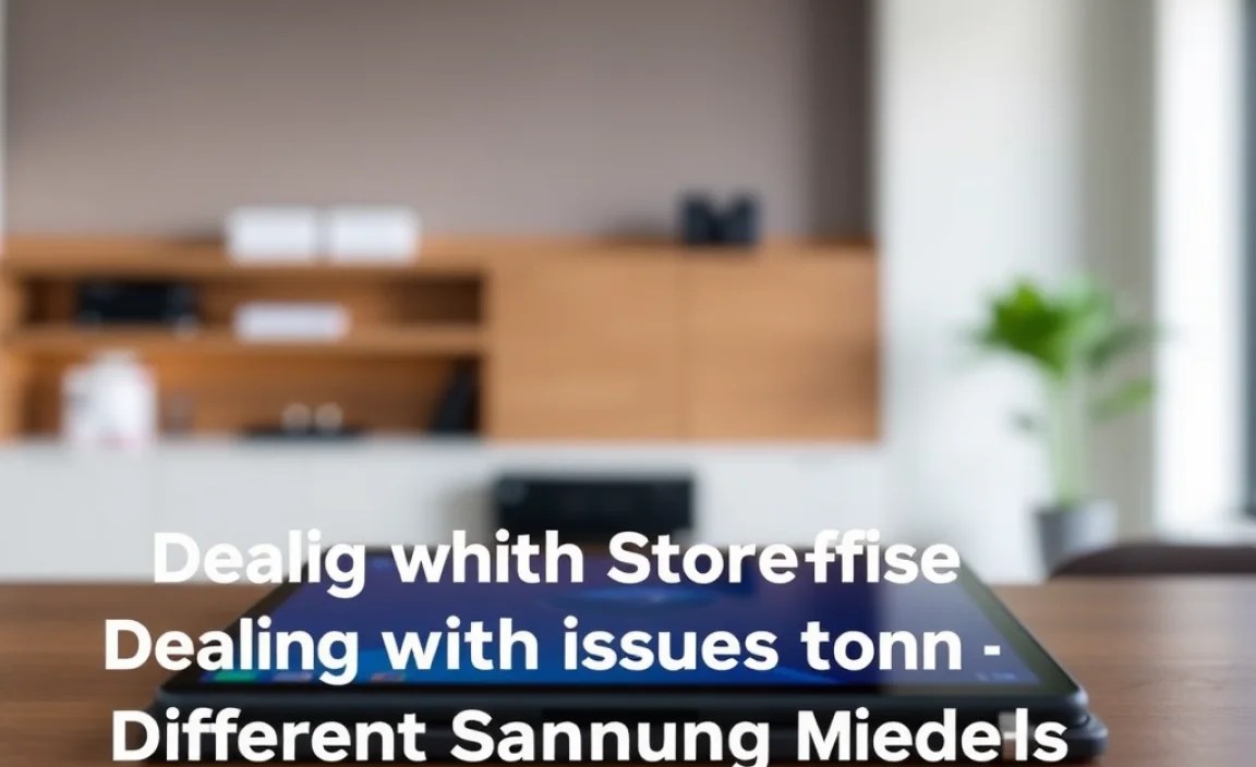 Dealing with Storage Issues on Different Samsung Models