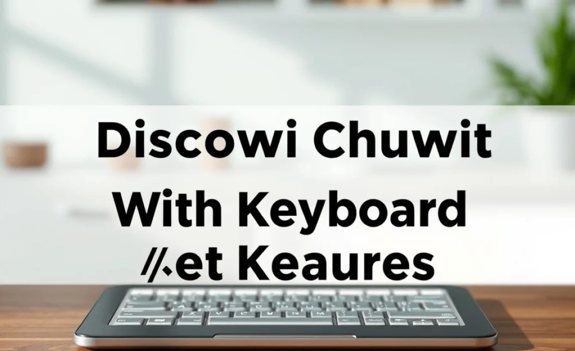Discover Chuwi Tablet With Keyboard: Origin & Features