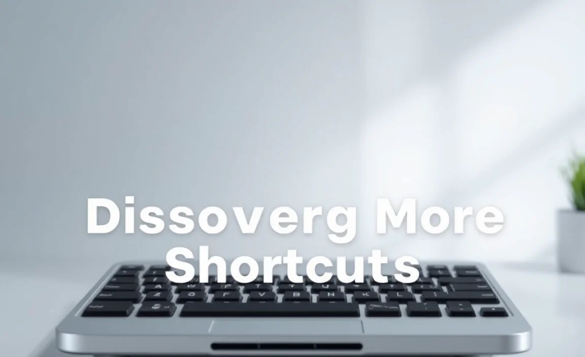 Discovering More Keyboard Shortcuts