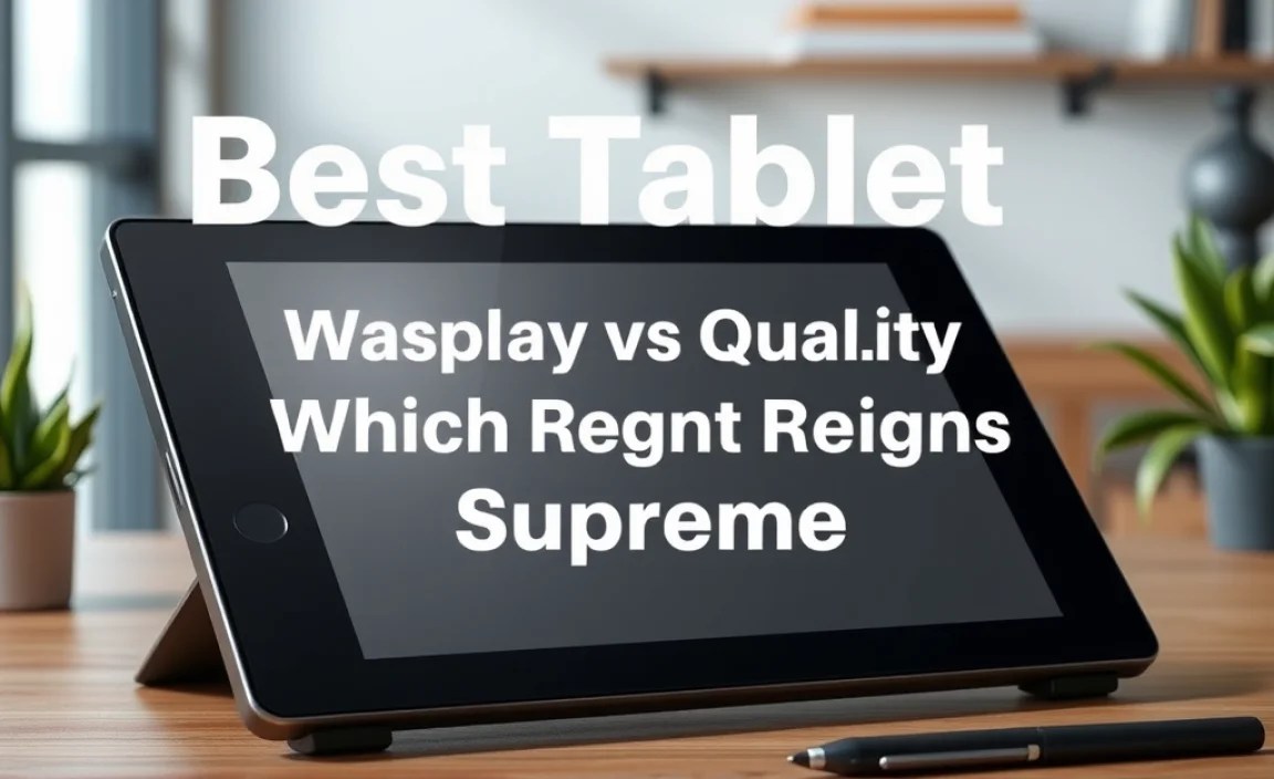 Display Quality and Resolution