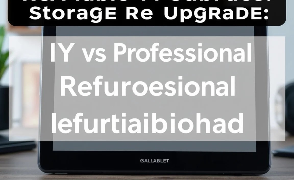 DIY vs. Professional Refurbished Upgrade