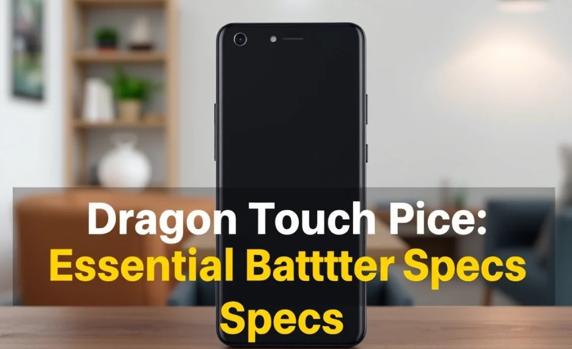 Dragon Touch E70 Price: Essential Battery Specs