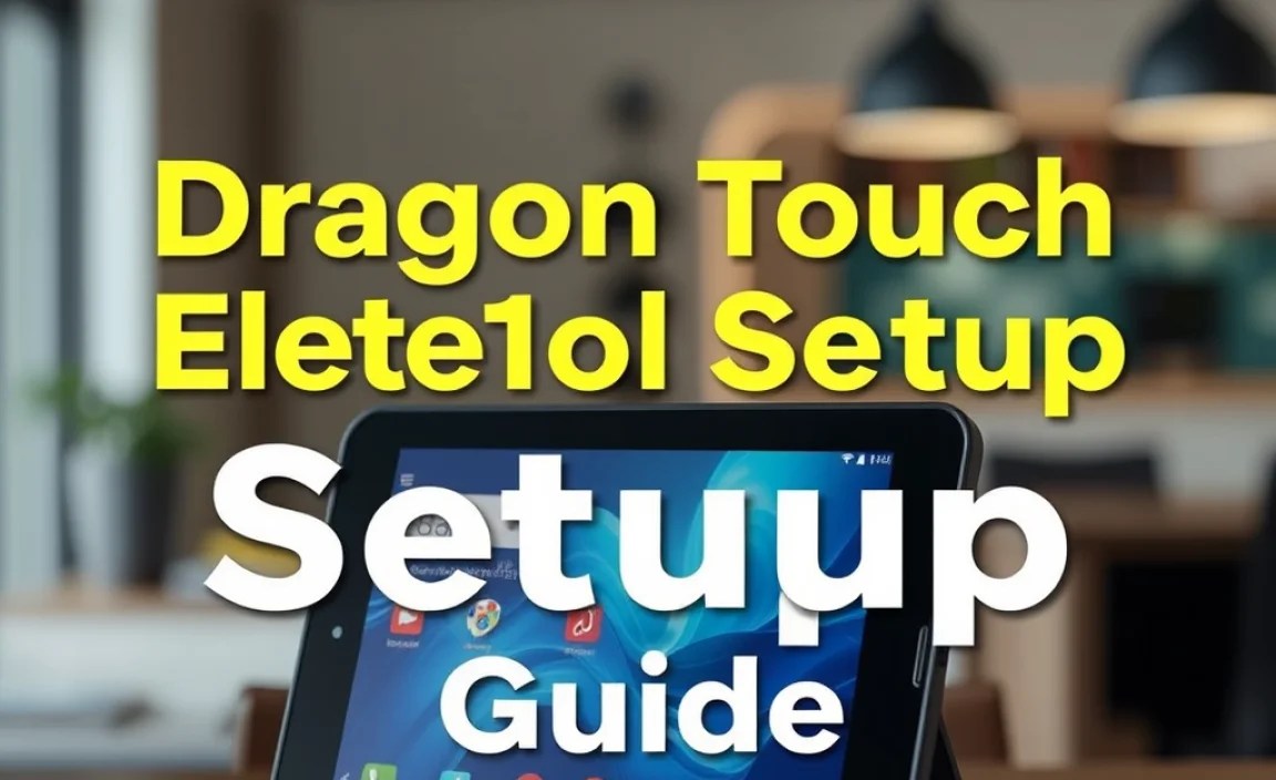 Dragon Touch Elite10 Android Setup: Proven Guide
