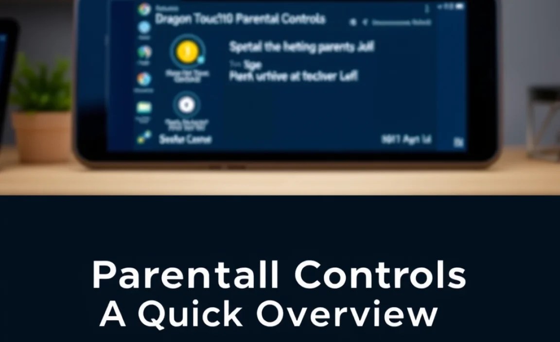 Dragon Touch Elite10 Parental Controls: A Quick Overview