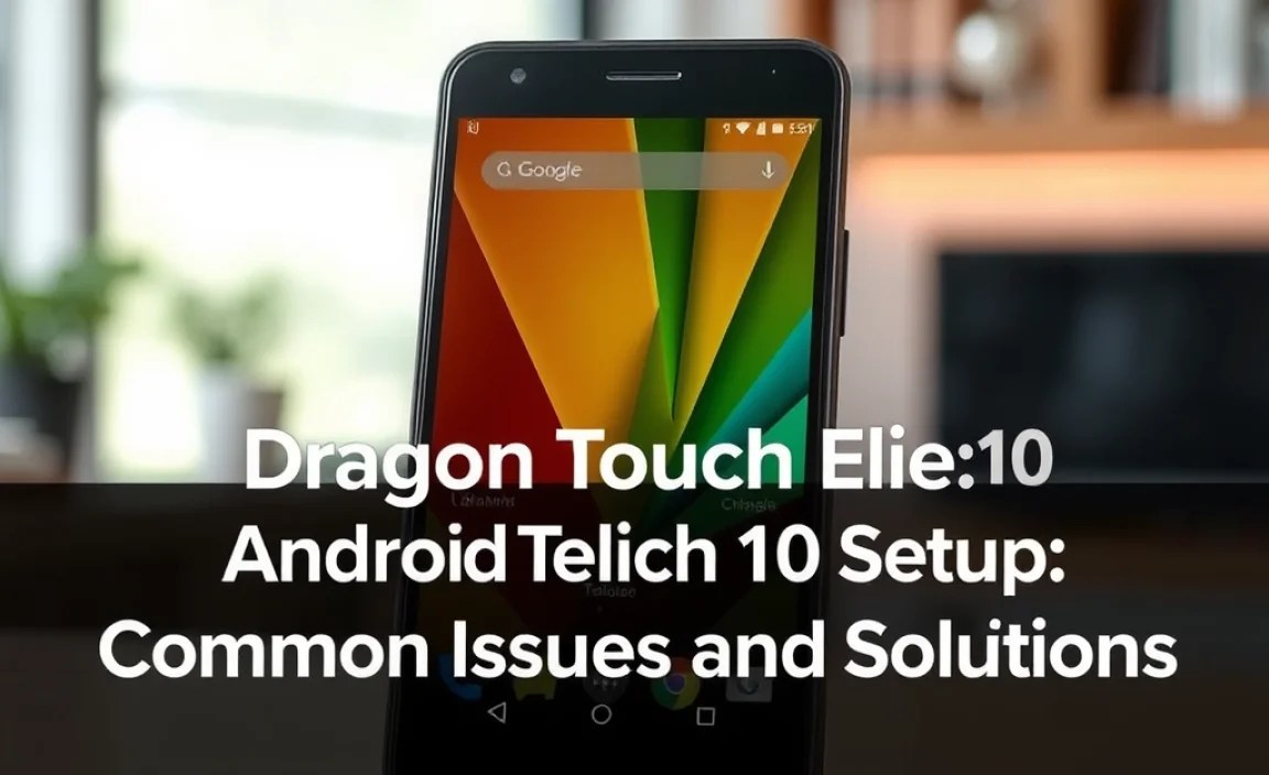 Dragon Touch Elite10 Setup: Common Issues and Solutions