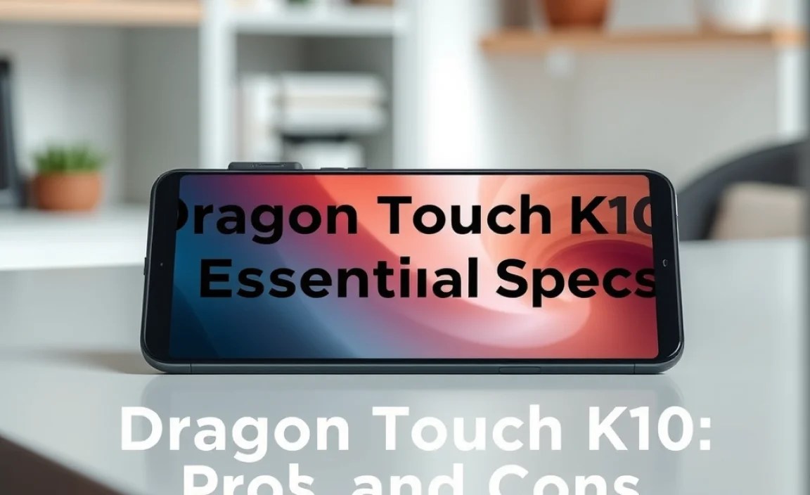 Dragon Touch K10: Pros and Cons