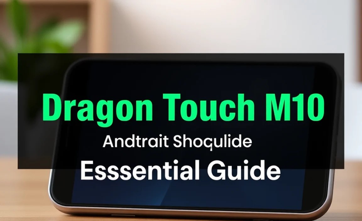 Dragon Touch M10 Android Version Apps: Essential Guide