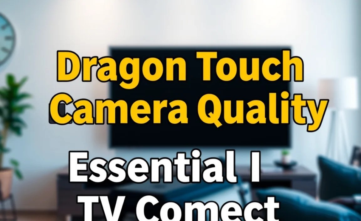 Dragon Touch M10 Camera Quality: Essential TV Connect