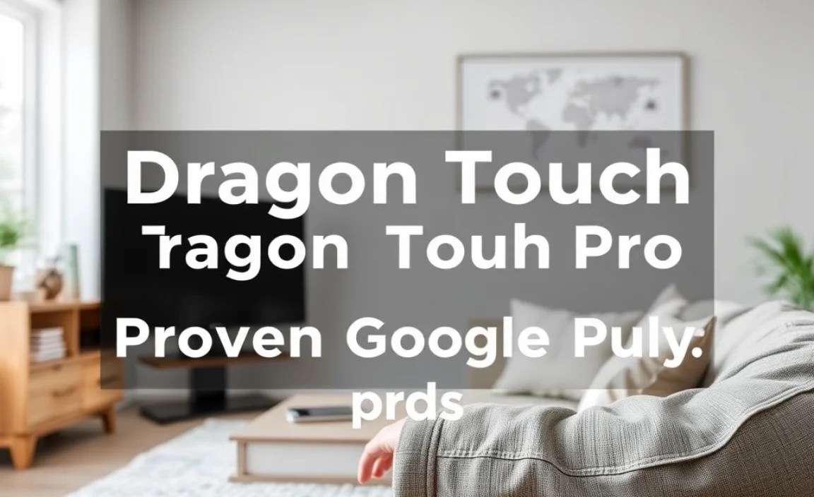 Dragon Touch Pro: Proven Google Play Guide