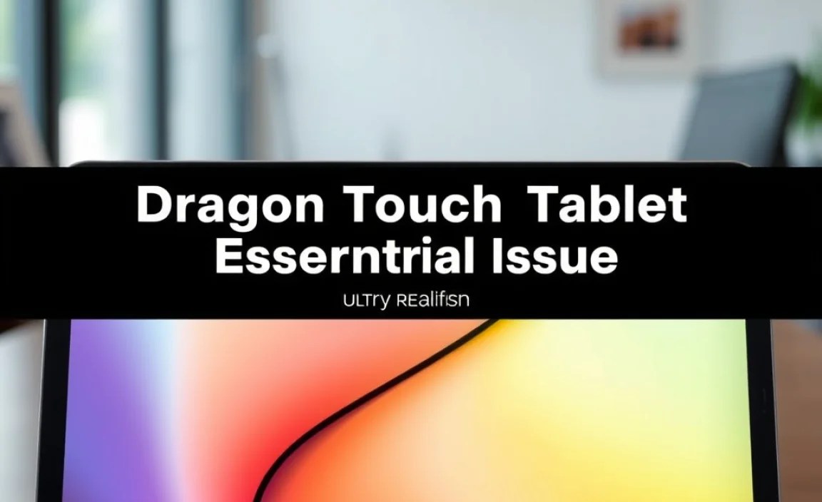 Dragon Touch Pro Tablet Comparison: Essential Issue
