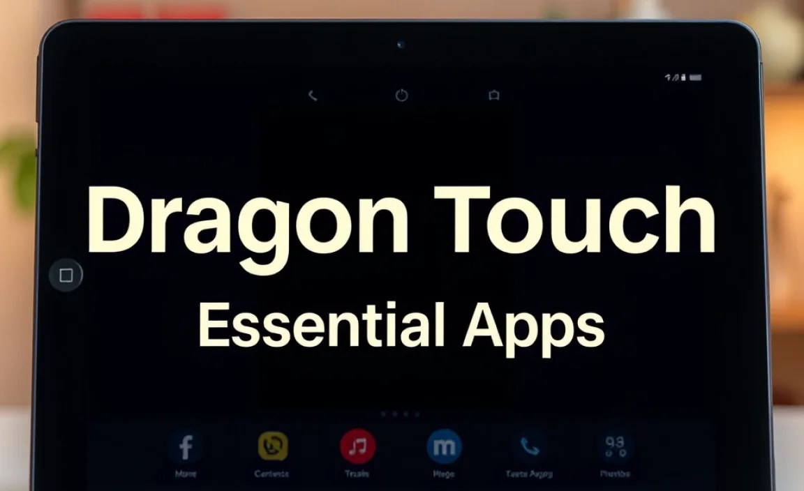Dragon Touch Pro Tablet Essential Apps