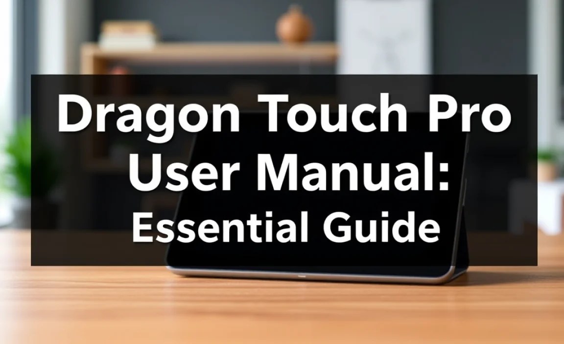 Dragon Touch Pro Tablet User Manual: Essential Guide