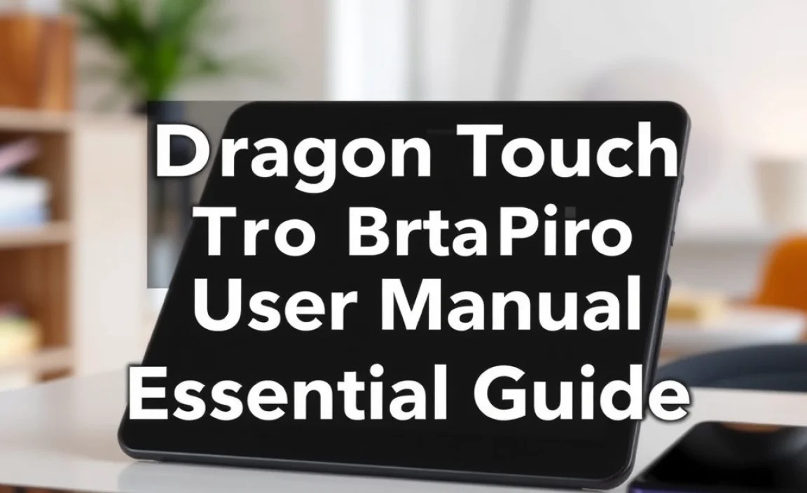 Dragon Touch Pro Tablet User Manual: Essential Guide