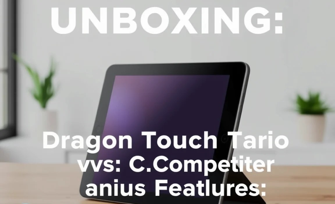 Dragon Touch Pro Tablet vs. Competitors: Value Proposition