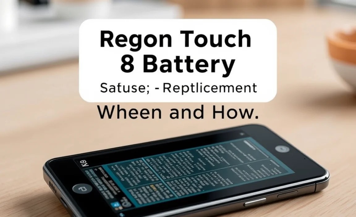 Dragon Touch S8 Battery Replacement: When and How
