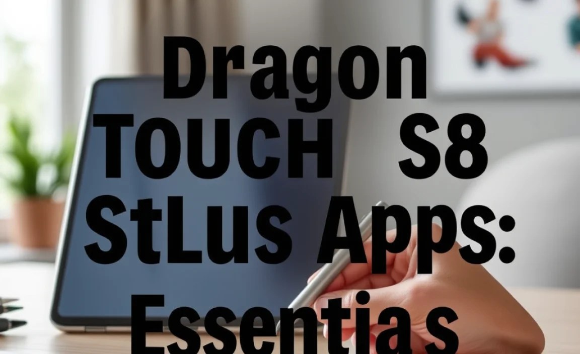 Dragon Touch S8 Stylus Apps: Genius Essentials