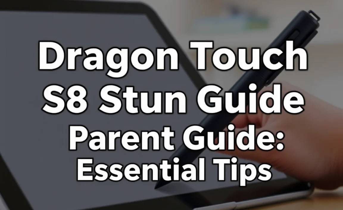 Dragon Touch S8 Stylus Parent Guide: Essential Tips