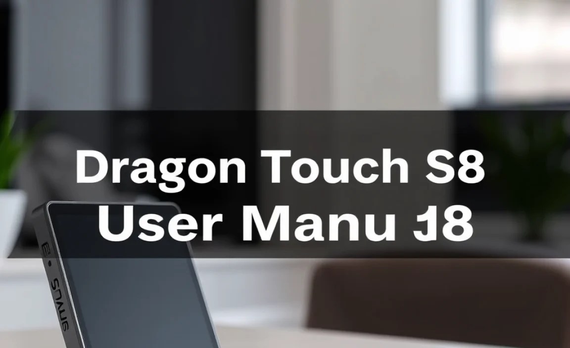 Dragon Touch S8 User Manual Setup: Proven Guide