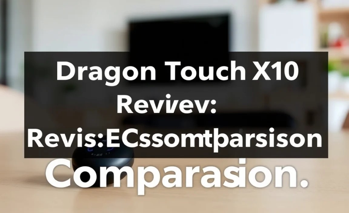 Dragon Touch X10 Review vs: Essential Comparison