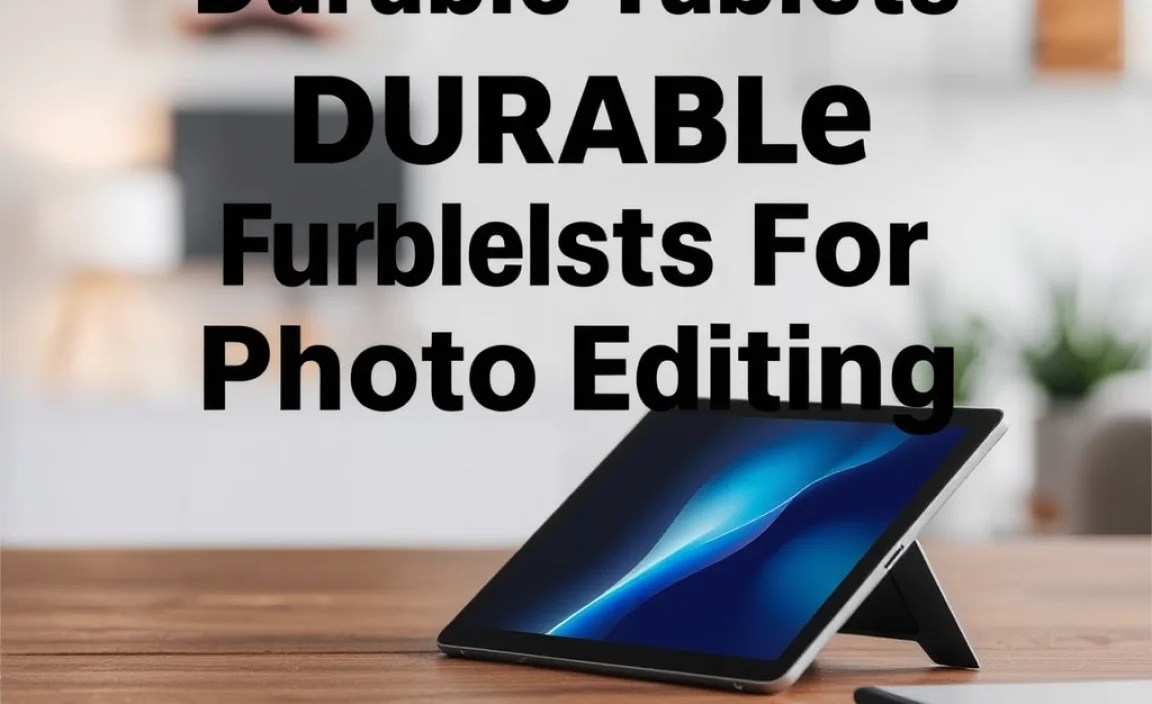 Durable Tablets For Photo Editing: Essential Guide