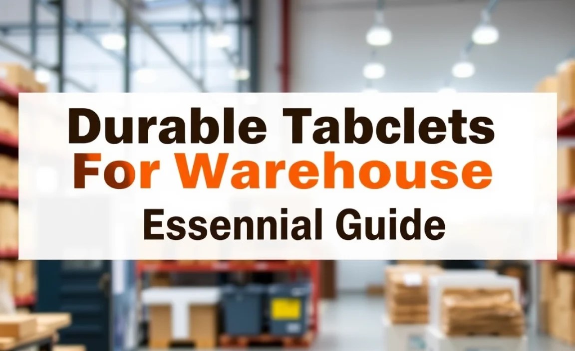Durable Tablets For Warehouse Review: Essential Guide