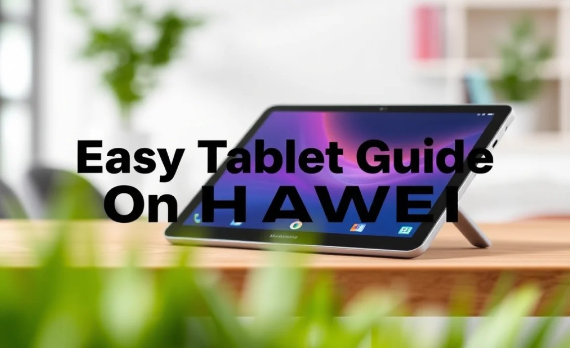 Easy Tablet Guide On Huawei: Your Essential Guide