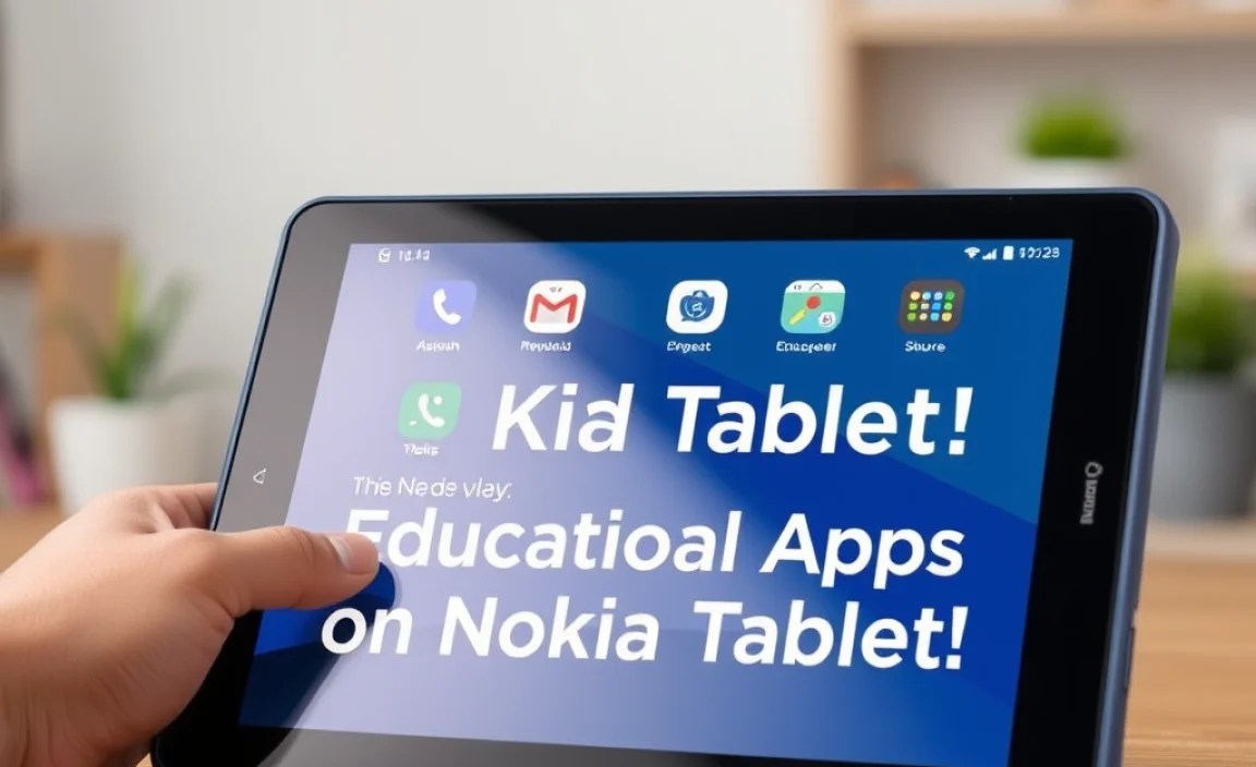 Educational Apps on Nokia Tablets