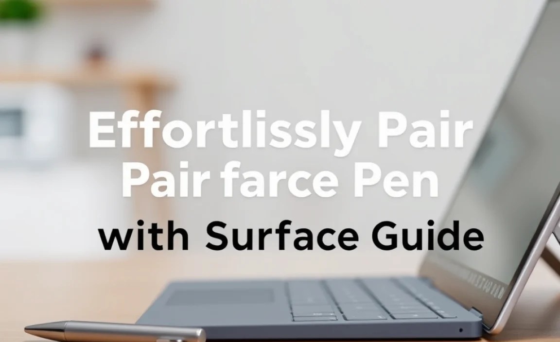 Effortlessly Pair Surface Pen with Surface Go Guide