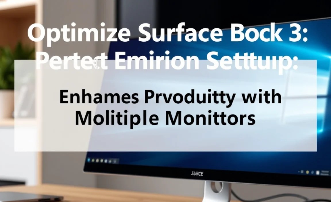 Enhancing Productivity with Multiple Monitors