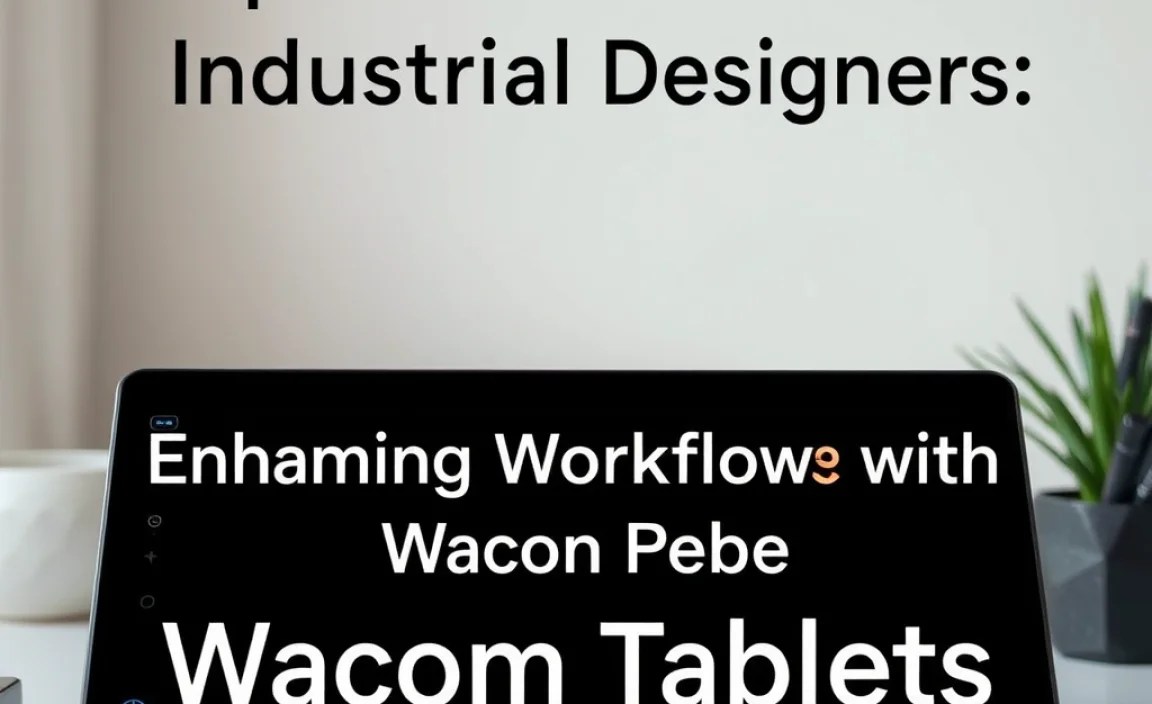 Enhancing Workflow with Wacom Tablets