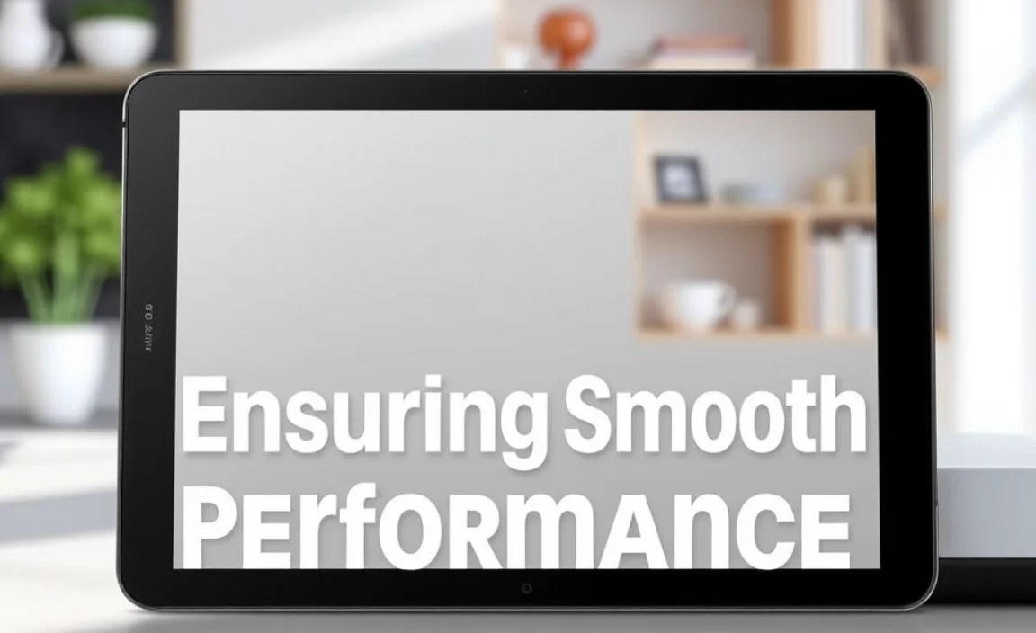 Ensuring Smooth Performance