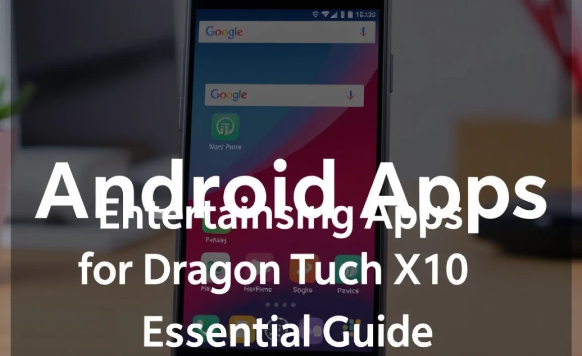 Entertaining Apps for Your Dragon Touch X10