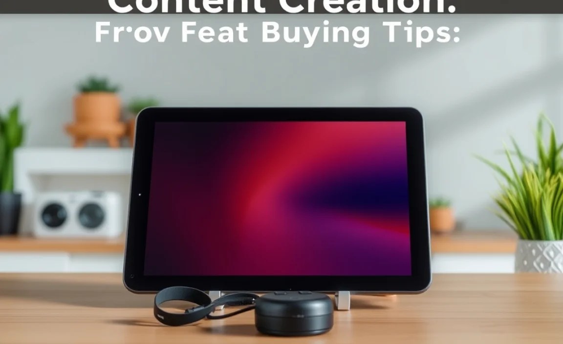 Essential Accessories for Content Creators