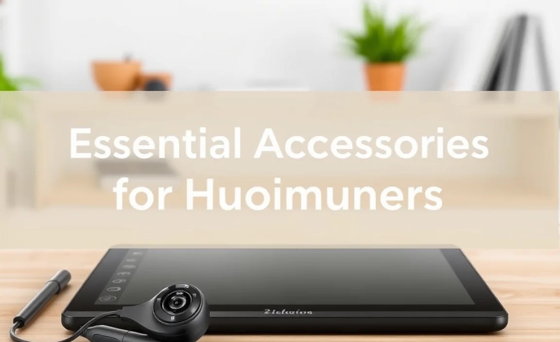 Essential Accessories for Huion Tablets