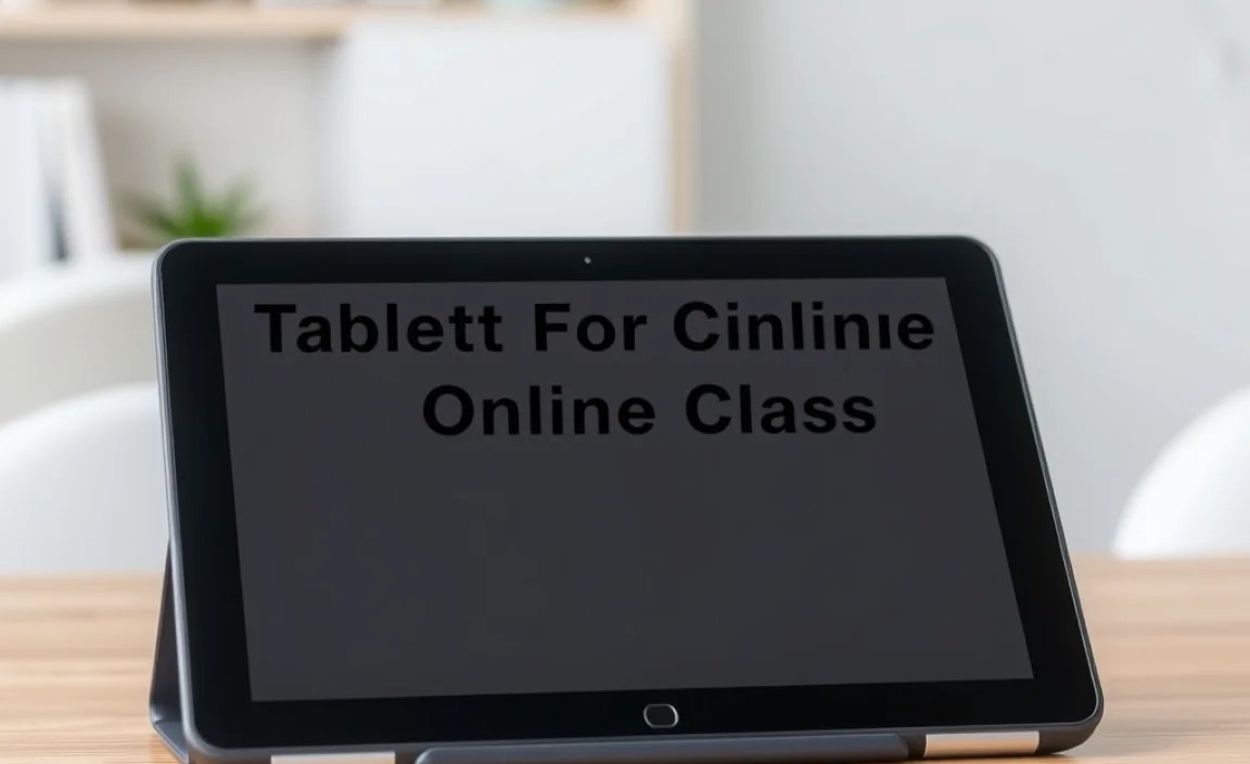 Essential Accessories for Your Online Class Tablet