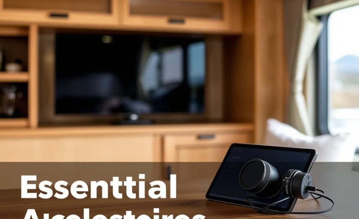Essential Accessories for Your RV Tablet