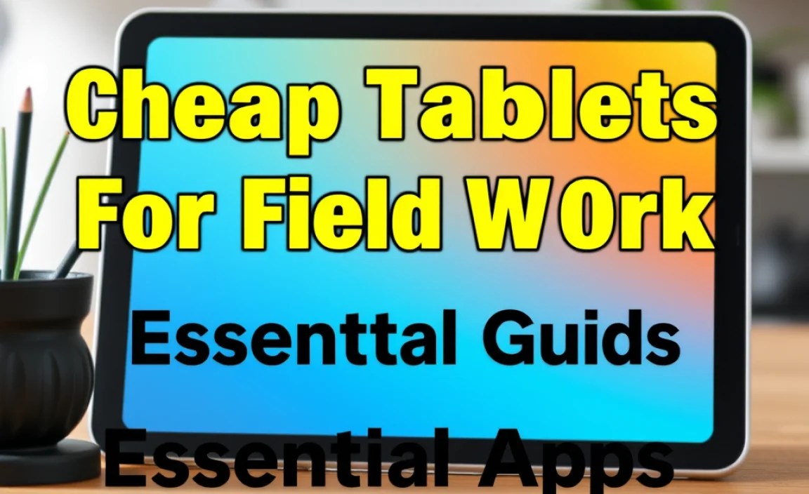 Essential Apps for Field Work