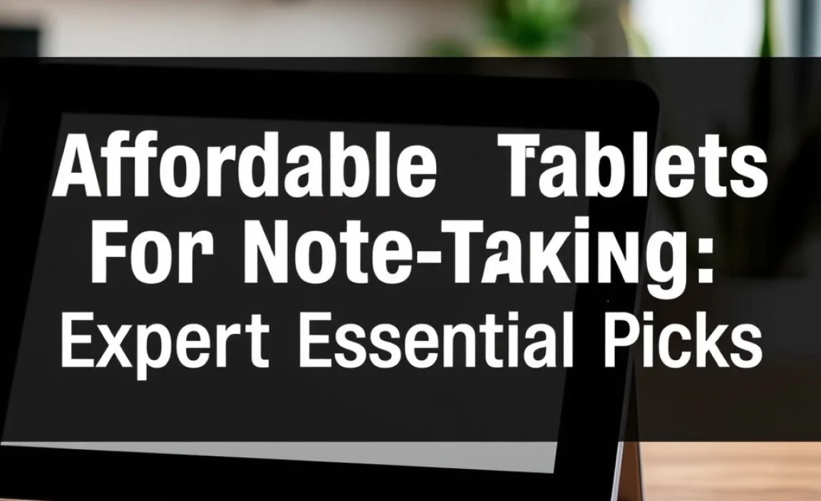 Essential Apps for Note-Taking on Your Tablet