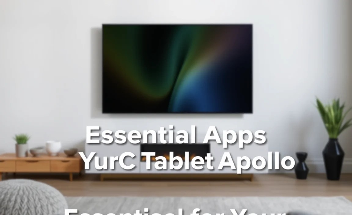 Essential Apps for Your RCA Tablet Apollo