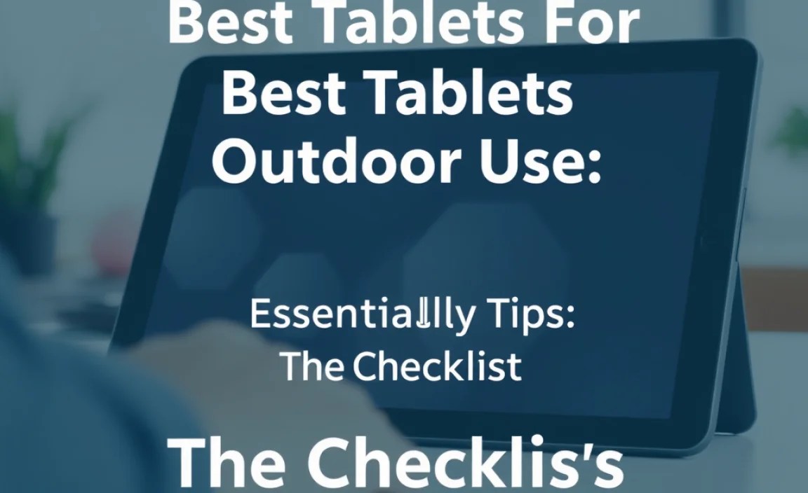 Essential Buying Tips: The Checklist