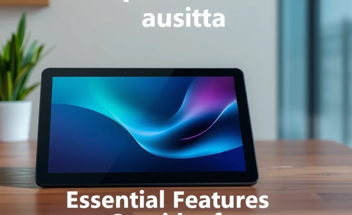 Essential Features to Consider for ANY Tablet