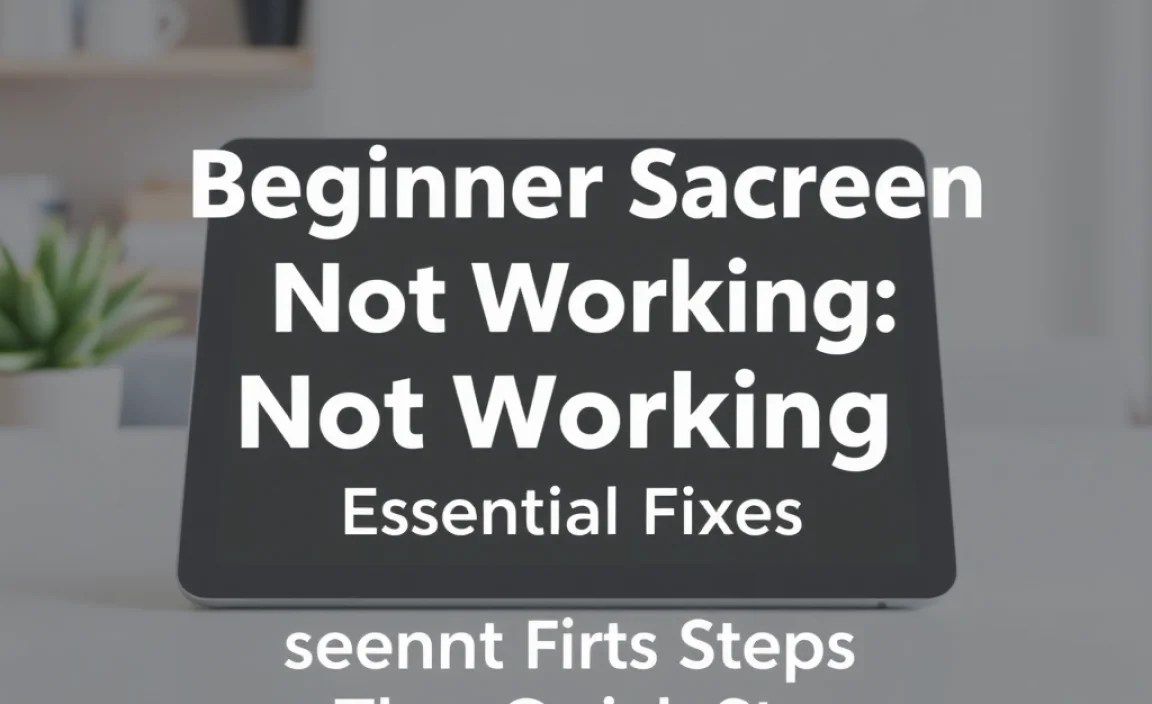 Essential First Steps: The Quick Fixes