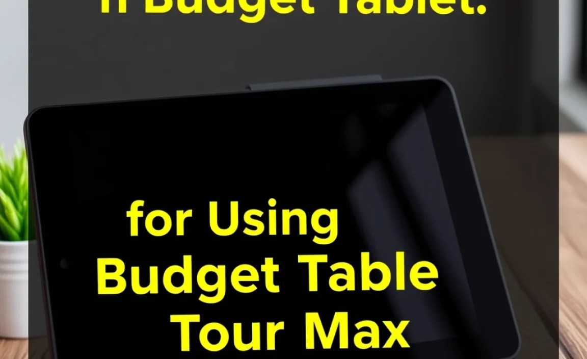 Essential Tips for Using Your Budget Tablet to the Max