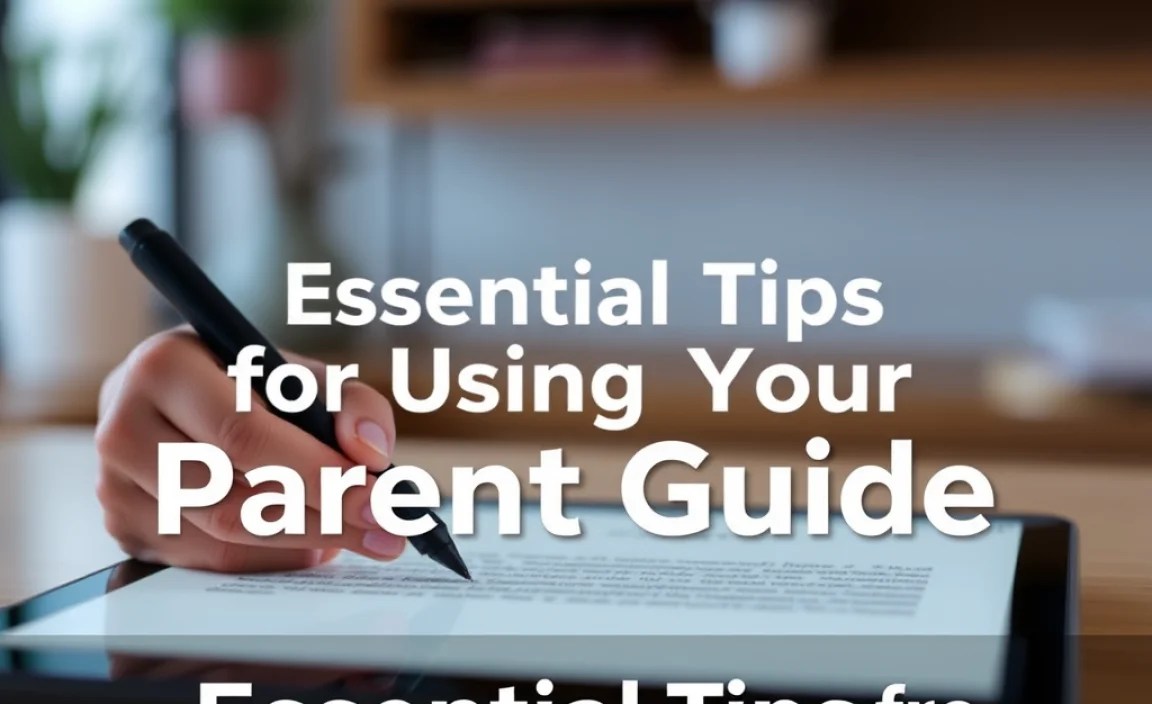 Essential Tips for Using Your Dragon Touch S8 Stylus