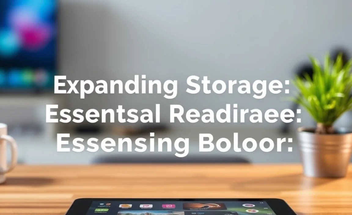 Expanding Storage: The MicroSD Card Solution