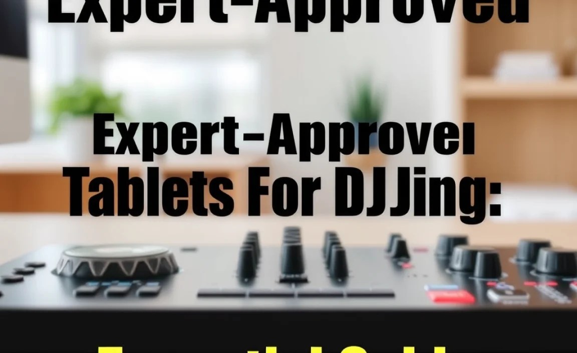 Expert-Approved Tablets For DJing: Essential Guide
